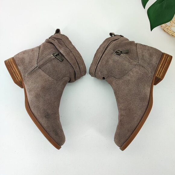 Koolaburra by Ugg Women’s Lorelei Slouch Brown Suede Boot Size 6 - Picture 6 of 9